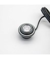 1W Ø2,9cm SPOT29 meubelspot inbouw RA90 - 12V DC, Boorgat: Ø2 cm, Afmetingen: Ø2,9 cm, Geborsteld staal