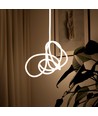 5m Neon Flex Tube - 230V, warm wit, D16 Neon complete set, interieur
