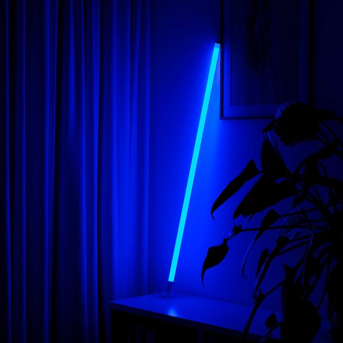 LEDlife Neon Tube LED 120 cm, Blauw - Designerbuis, Instelbare helderheid, incl. snoer