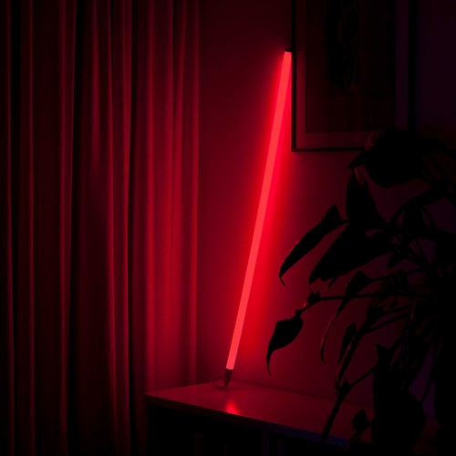 LEDlife Neonbuis LED 120 cm, Rood - Designerbuis, verstelbare helderheid, inclusief snoer