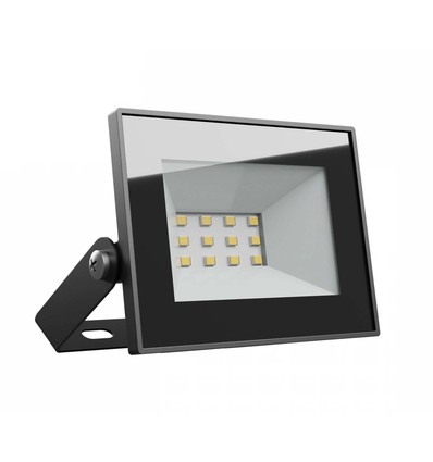 10W breedstraler - IP65, zwart, werklamp