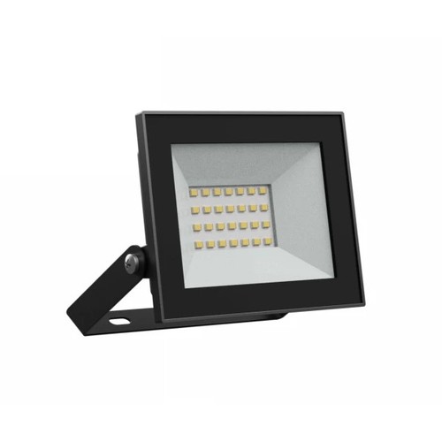20W breedstraler - IP65, zwart, werklamp