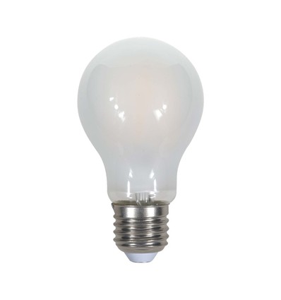 E27 10W LED filament lamp - A67, 1055lm, 6400K, mat glas, vervangt 75W