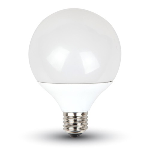 E27 10W LED lamp - G95, 810lm, 200°, vervangt 60W