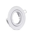 MR16 of GU10 Downlight-set - Zonder lichtbron, wit, Zaagmaat: Ø7,4 cm, Afmetingen: Ø9,9 cm