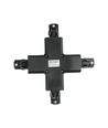 X-connector voor rails - Zwart