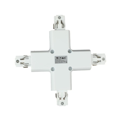 X-verbinder voor rails - Wit