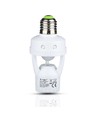 E27 fitting met 360° infrarood bewegingssensor - Max 60W, bereik tot 6m, binnen/buiten