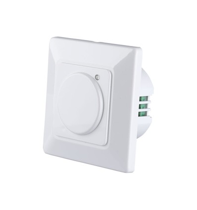 Magnetron bewegingssensor voor inbouw - max 300W LED, IP20, wit, instelbare tijd en lichtsterkte