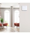 Magnetron bewegingssensor voor wandinbouw - max 300W LED, IP20, wit, instelbare tijd en lichtsterkte