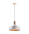 Boomtop IJzeren Hanglamp E27 - Wit