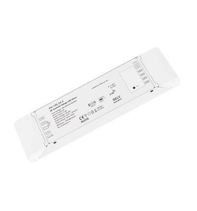 150W / 24V DC dimbare rWave voeding - 6,25A, RF, push-dim, 4 kanalen