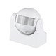 Bewegingssensor met handmatige overruwing - Wit, IP44, tot 300W LED