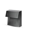 3W LED trapverlichting - IP65, zwart, 4000K, 210lm, opbouw