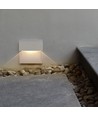 3W LED trapverlichting opbouw - IP65, Grijs, 4000K, 210lm