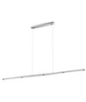 36W LED designer hanglamp in chroom - 182cm, 2700lm, 4000K, IP20