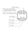 LEDlife rWave inbouwdimmer - Tuya/SmartLife, RF+Wifi, 200W LED-dimmer