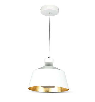 7W witte LED pendellamp - Ø25cm, acryl, 3000K, incl. lichtbron