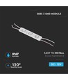1,5W LED module, 12V - IP67, Groen, 150lm, 3 SMD2835 LED, 120 graden