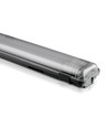 150cm 44W T8 waterdicht compleet LED armatuur - IP65, 6400K, 2x22W, koud wit