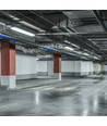 150cm 44W T8 waterdicht compleet LED armatuur - IP65, 6400K, 2x22W, koud wit
