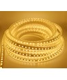 5m 10W/m waterdichte LED strip (Type X-2) - 230V, IP67, 1300lm/m, in te korten per 10cm, tot 100m