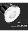 10W Bluetooth fire-rated LED inbouwspot - CCT, dimbaar, IP65, wit, Smart Home, 5 jaar garantie