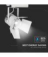 33W LED railspot - Samsung chip, 3000K, 5 jaar garantie, wit behuizing