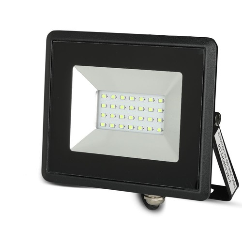 20W LED-breedstraler - Groen, Zwarte behuizing, werklamp