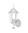 E27 Wandlamp - IP44 buiten, wit, zonder lichtbron