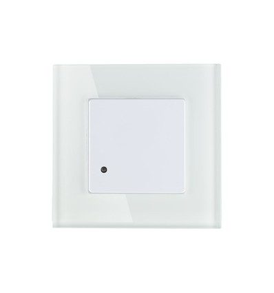 Wandgemonteerde microgolfbeweging sensor - Wit, inbouw, Max 300W