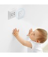 Wandmontage magnetronsensor - Wit, voor inbouw, max 300W