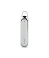 Bluetooth headset met microfoon, wit - 170mAh batterij, 10-12 uur speeltijd, in-ear design