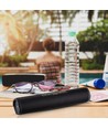 Draagbare Bluetooth speaker met stofontwerp - 2x3W, zwart, FM radio, USB/TF, TWS, oplaadbaar, 39,4cm lang