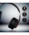 Draadloze Bluetooth-hoofdtelefoon met verstelbare beugel - 12 uur speeltijd, bruin