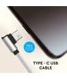 1m USB-C kabel - Grey Diamond Series, grijs
