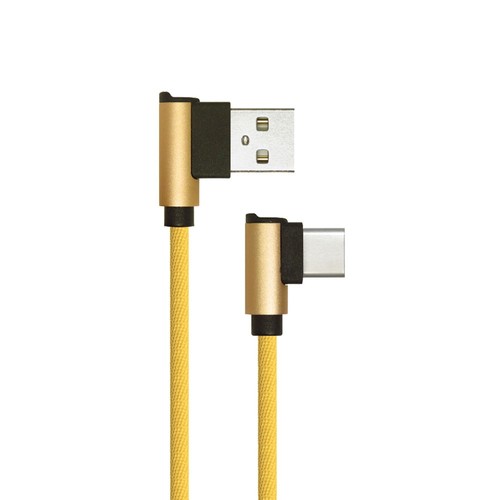 1M USB-kabel Type-C - Goud (Diamond Serie)