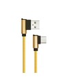 1M USB-kabel Type-C - Goud (Diamond Serie)