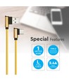 1M USB-kabel Type-C - Goud (Diamond Serie)