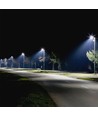 100W LED straatverlichting - 140lm/W, 14.000lm, Samsung LED chip, grijs, buiten