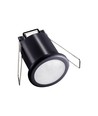 PIR plafond-inbouwsensor Ø4cm, 360° - Zwart, IP20, detectiebereik tot 8m, zaagmaat: Ø4cm