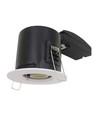 GU10 brandwerende inbouwspot - Wit, twist & lock, 30/60/90 min