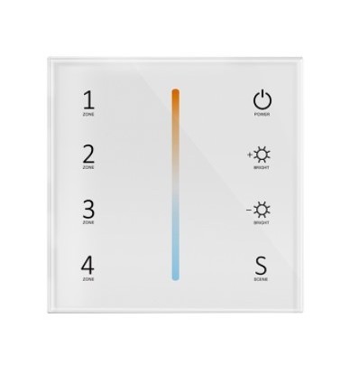 LEDlife rWave wandgemonteerde CCT dimmer - 4 zones, batterij