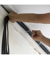 100x Tie-wraps / Kabelbinders - 3,5 x 200 mm, Wit, 100 st.