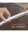 8W Neon Flex - met siliconen coating, 6000K, 24V, 5m/rol