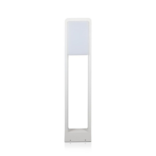 10W LED tuinlamp, wit - Samsung LED chip, IP65, 6400K, 80cm hoog