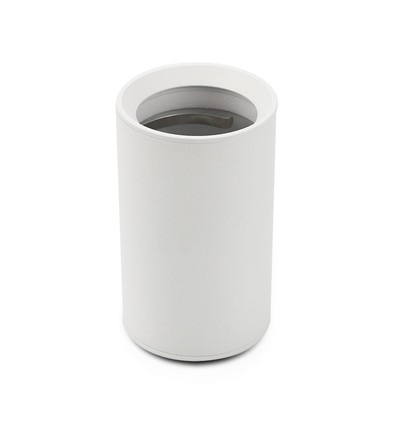 GU10 opbouwspot - Rond, wit, aluminium, IP20 binnen, Ø6cm