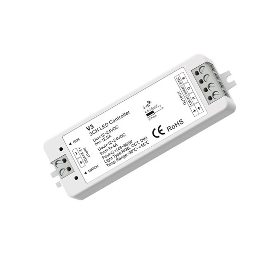 LEDlife rWave RGB-controller - 12V (144W), 24V (288W)