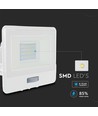 20W LED breedstraler met sensor, Samsung LED chip - IP65, wit, koud wit, buiten, bewegingssensor