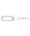 LEDlife rWave dimmer/CCT-controller - Tuya Smart/Smart Life, Push-dim, 12V (60W), 24V (120W)